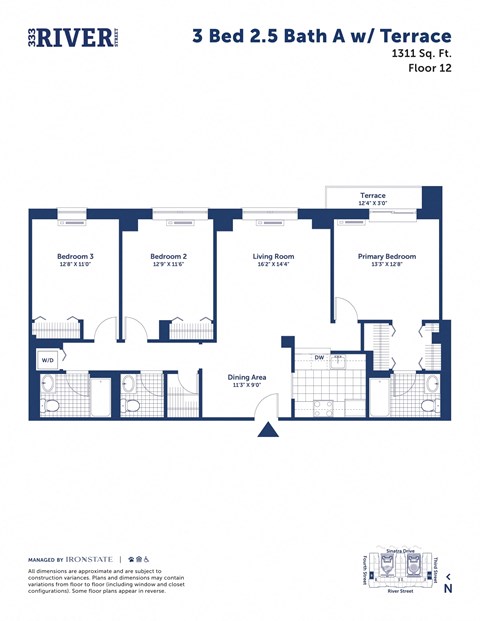 the address residence opera 3 bed 25 bath floor plan